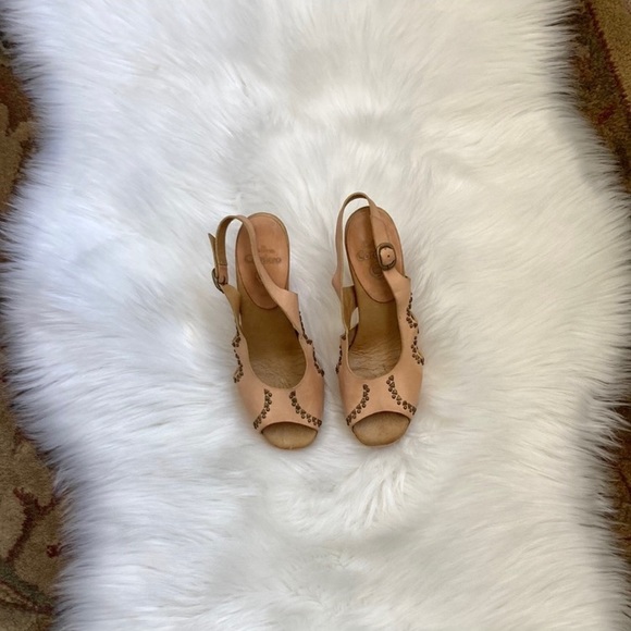 CalleenCordero Genuine Leather Studded Heels - Picture 10 of 11